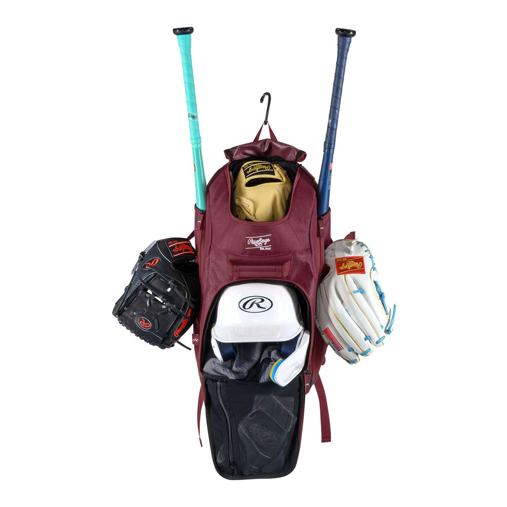 Backpack Mochila Beisbol Softbol Rawlings Franchise 2 Players FRANCHISE2 Adulto