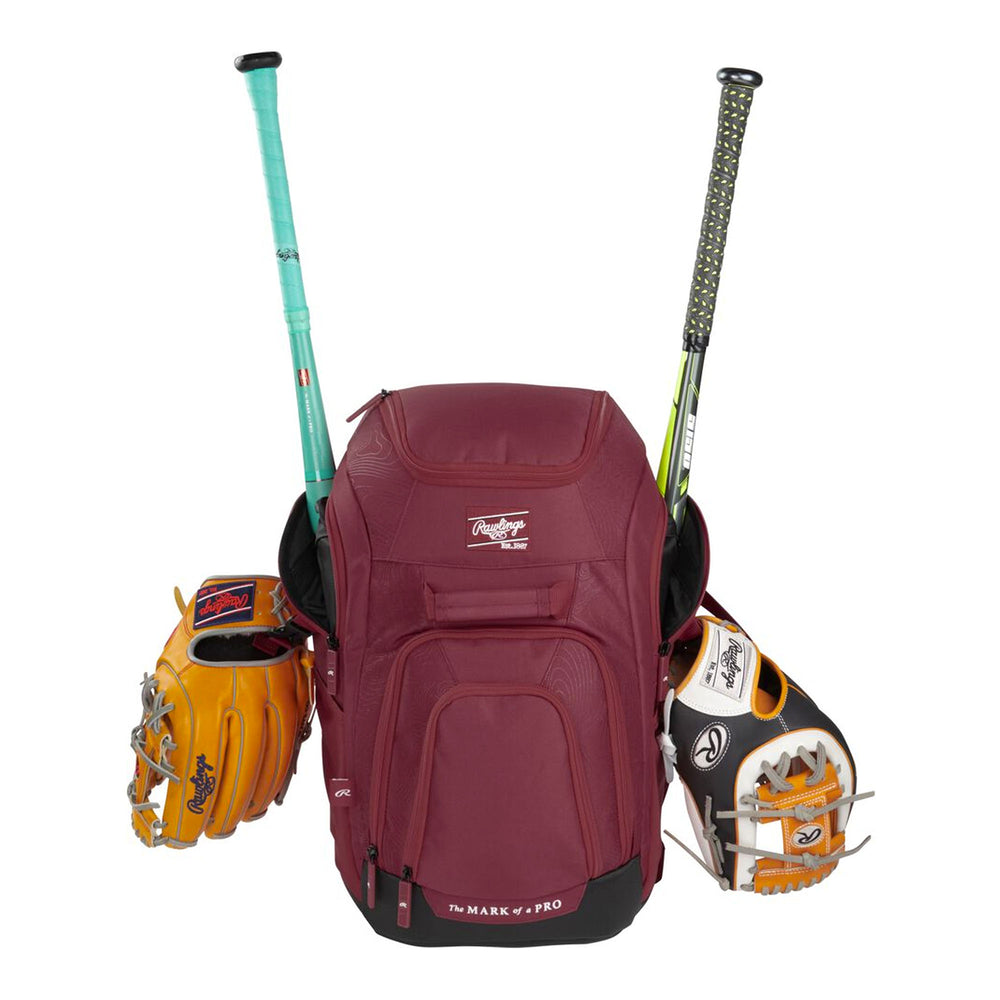 Backpack Mochila Beisbol Softbol Rawlings Franchise 2 Players FRANCHISE2 Adulto