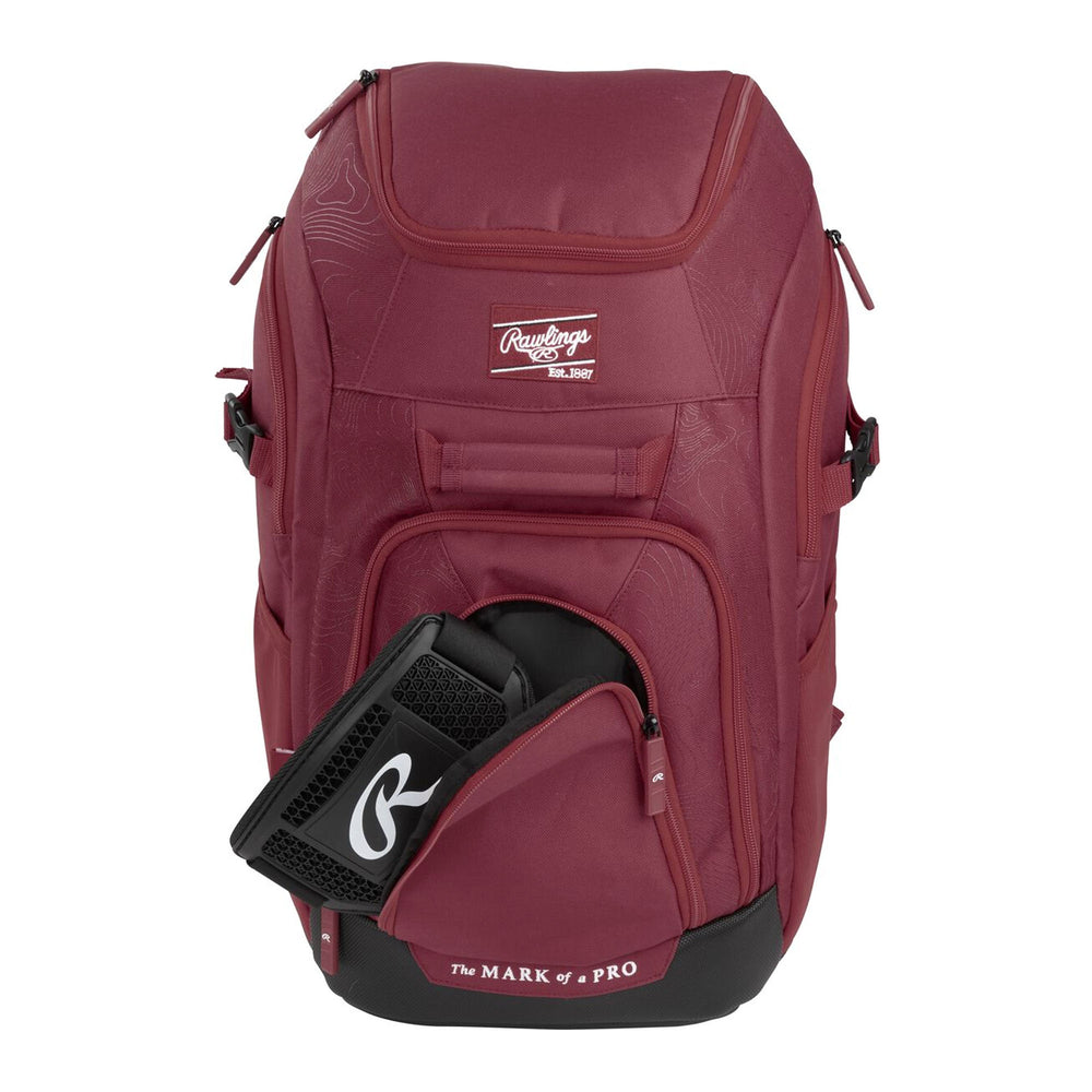 Backpack Mochila Beisbol Softbol Rawlings Franchise 2 Players FRANCHISE2 Adulto