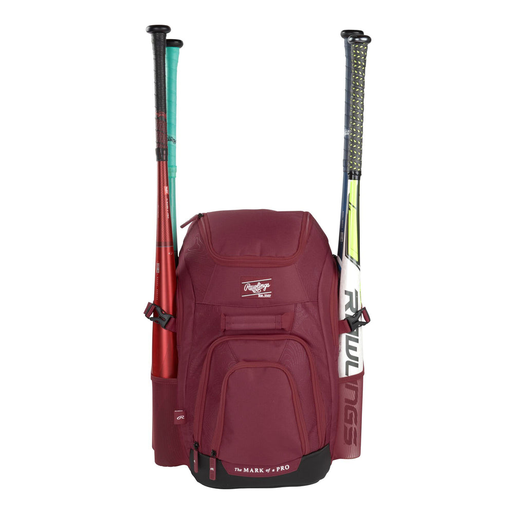 Backpack Mochila Beisbol Softbol Rawlings Franchise 2 Players FRANCHISE2 Adulto