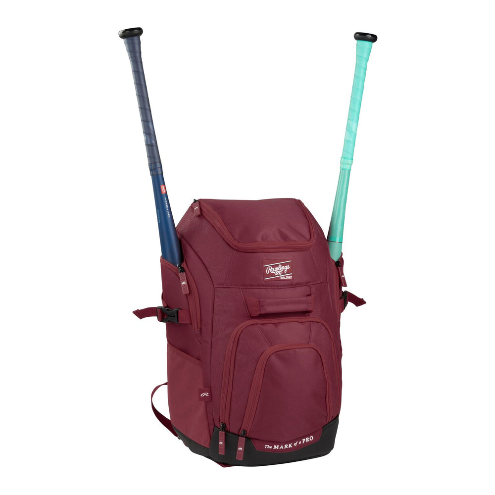 Backpack Mochila Beisbol Softbol Rawlings Franchise 2 Players FRANCHISE2 Adulto