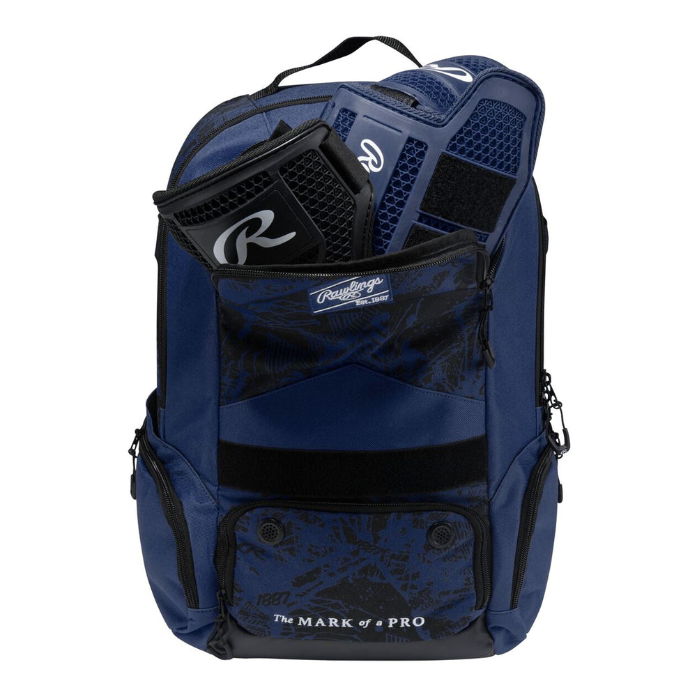 Backpack Mochila Beisbol Softbol Rawlings Gamer Series GAMERBP Infantil