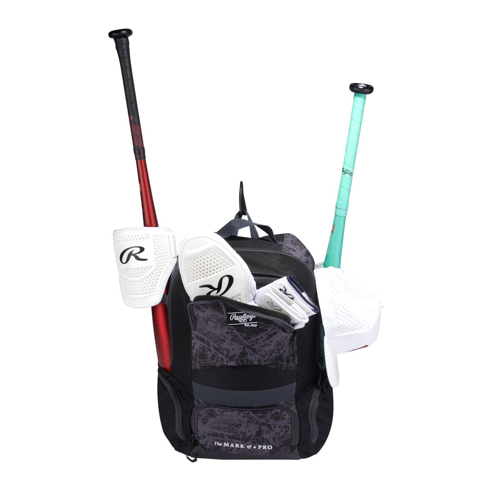 Backpack Mochila Beisbol Softbol Rawlings Gamer Series GAMERBP Infantil