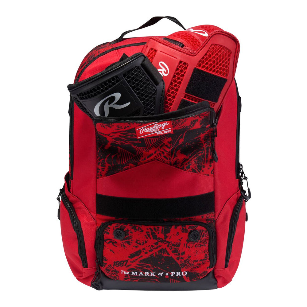 Backpack Mochila Beisbol Softbol Rawlings Gamer Series GAMERBP Infantil