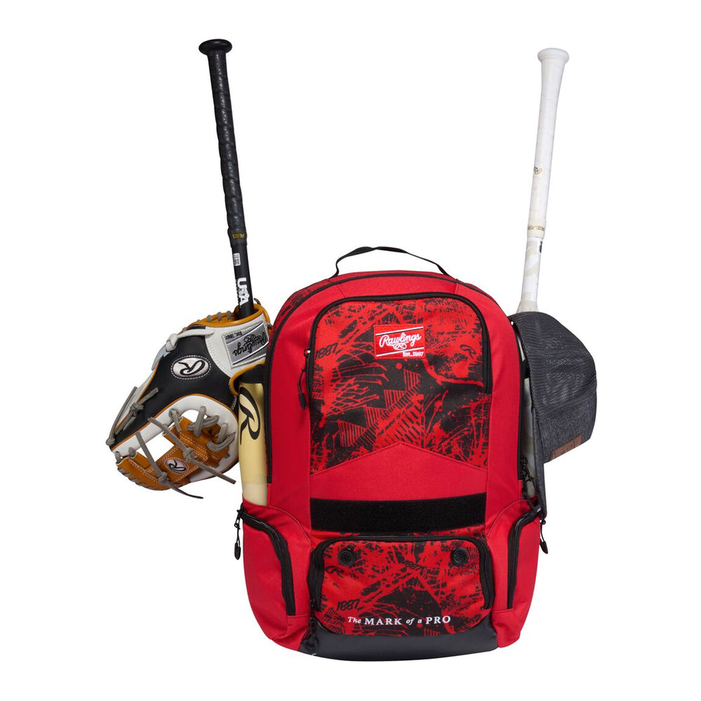 Backpack Mochila Beisbol Softbol Rawlings Gamer Series GAMERBP Infantil