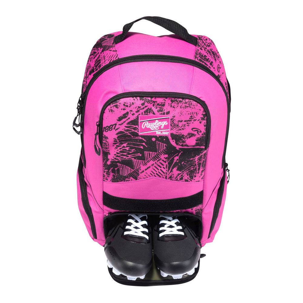 Backpack Mochila Beisbol Softbol Rawlings Gamer Series GAMERBP Infantil
