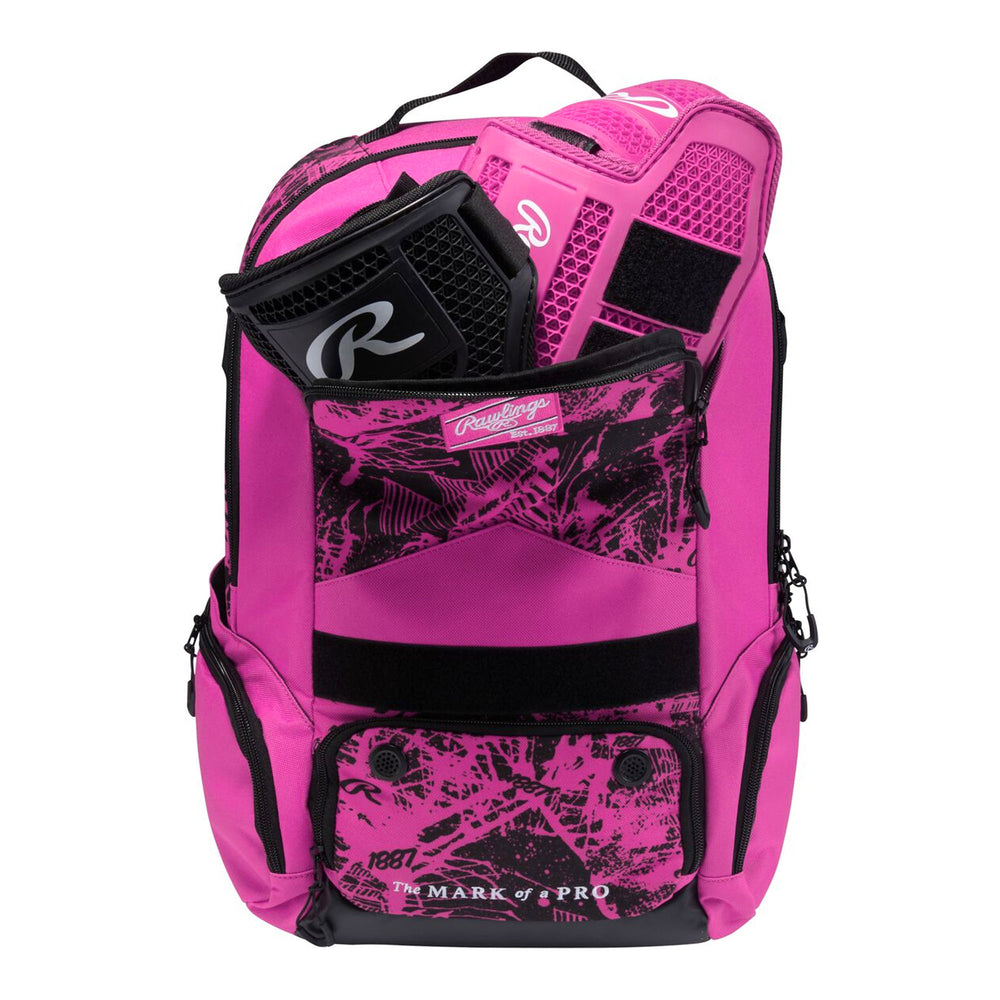 Backpack Mochila Beisbol Softbol Rawlings Gamer Series GAMERBP Infantil