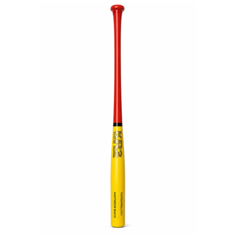 Bat Beisbol KR3 Northern Maple C271 Rojo Amarillo