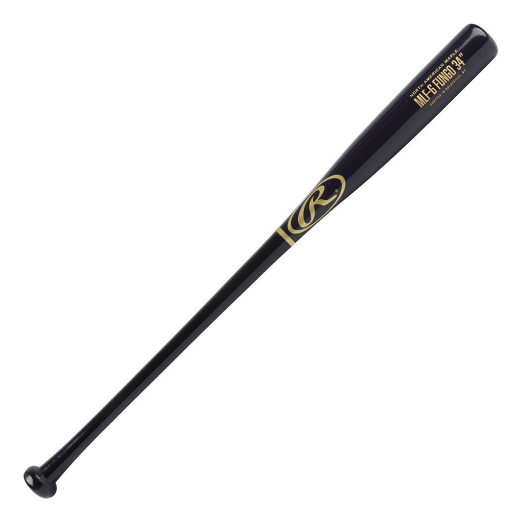 Bat Beisbol Entrenamiento Rawlings MLF6 Maple Fungo Negro