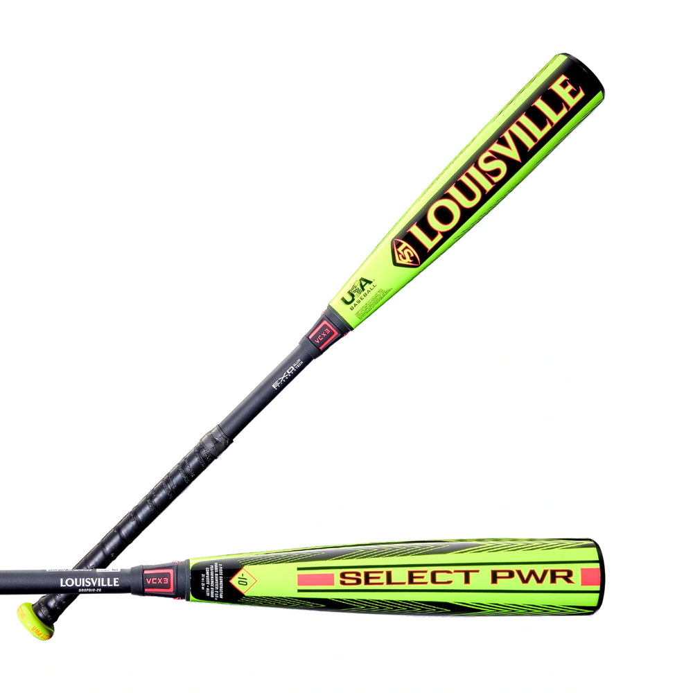 Bat Beisbol Louisville Slugger Select PWR 2026 Sello USA Barril 2 5/8 (-10) Compuesto