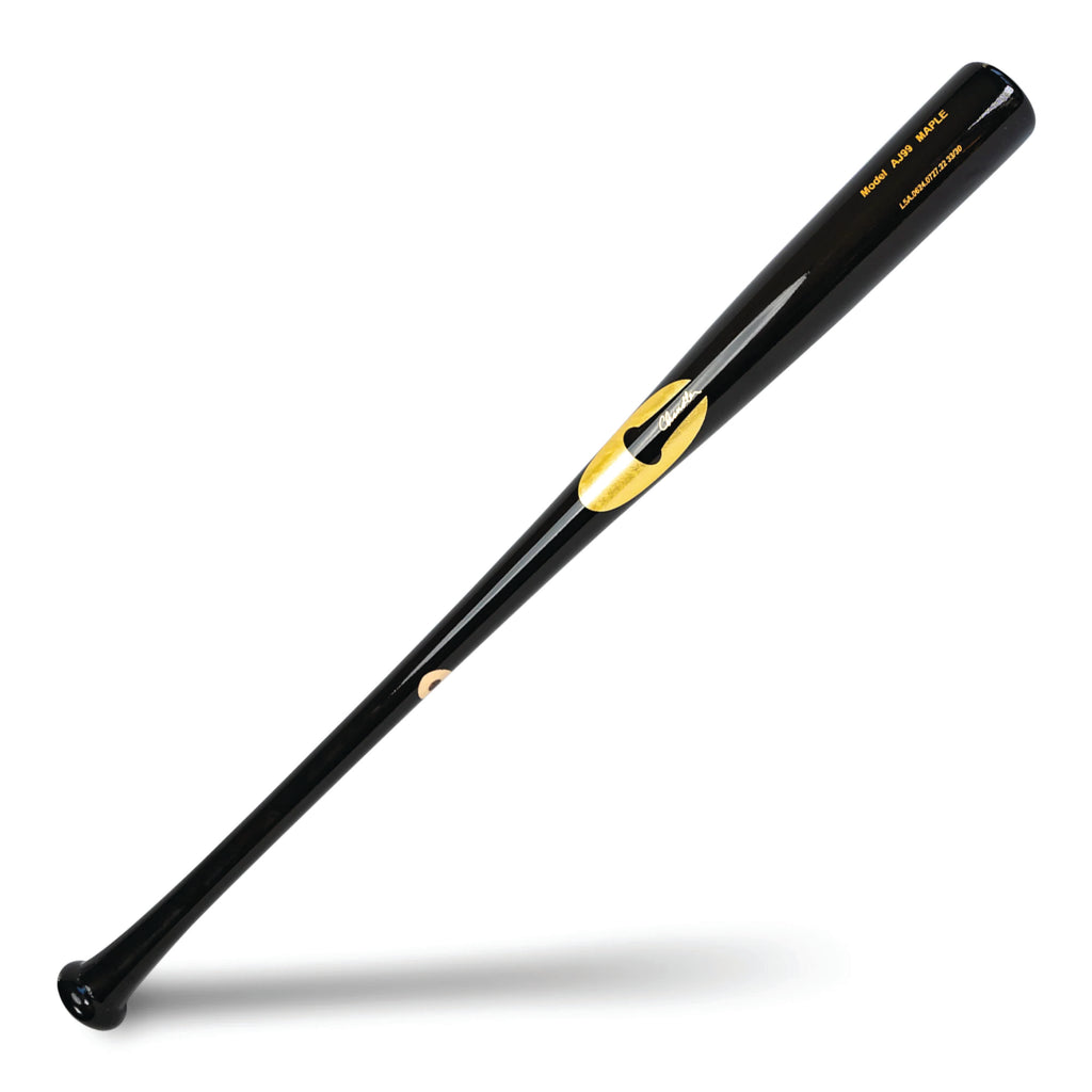 Bat Beisbol Madera Maple Chandler AJ99 Negro ADULTO