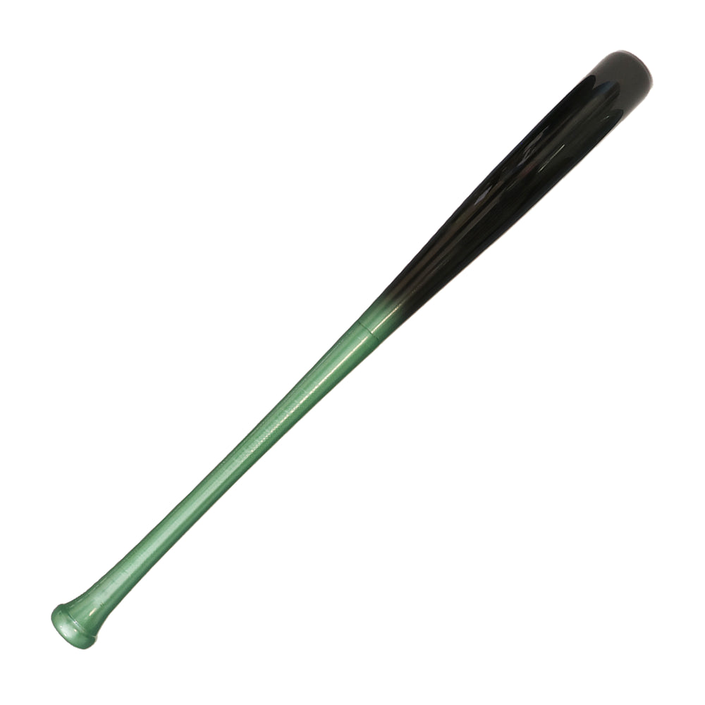 Bat Beisbol Reforzado Con Fibra de Vidrio Beisbolmania Elite Bamboo BM271 Verde Negro