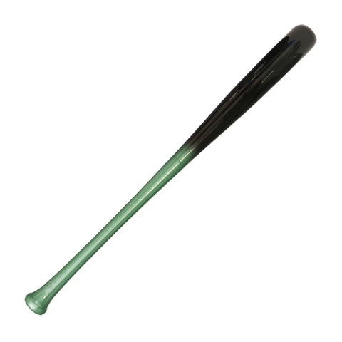 Bat Beisbol Reforzado Con Fibra de Vidrio Beisbolmania Elite Bamboo BM271 Verde Negro