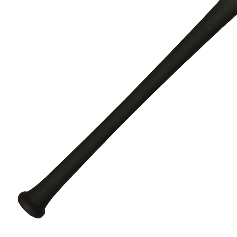 Bat Beisbol Reforzado Con Fibra de Vidrio Beisbolmania Compuesto Maple Bamboo BM110 Negro Amarillo