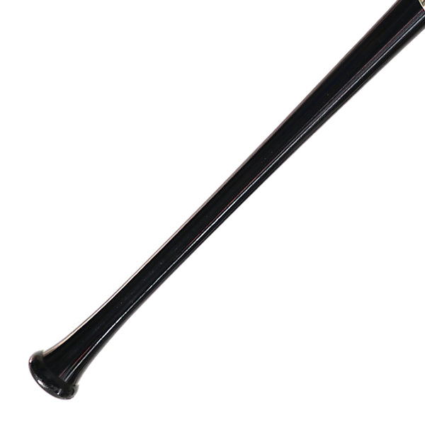Bat Beisbol Madera Overfly Rookie Negro Dorado Maple