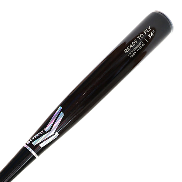 Bat Beisbol Madera Overfly Ready To Fly Negro Tornasol Maple