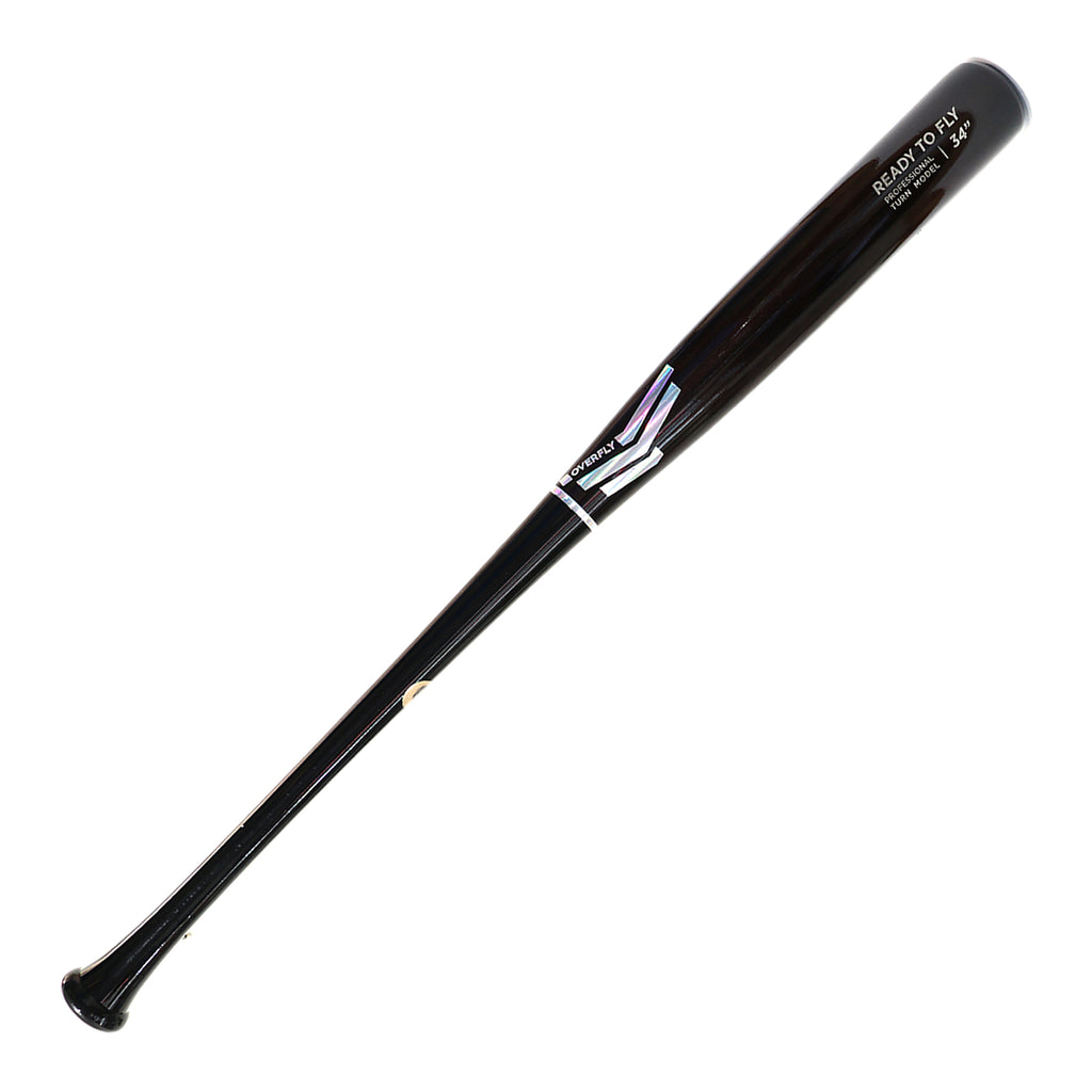Bat Beisbol Madera Overfly Ready To Fly Negro Tornasol Maple