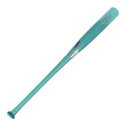 Bat Beisbol Madera Overfly Youth Series Turquesa Plata Maple