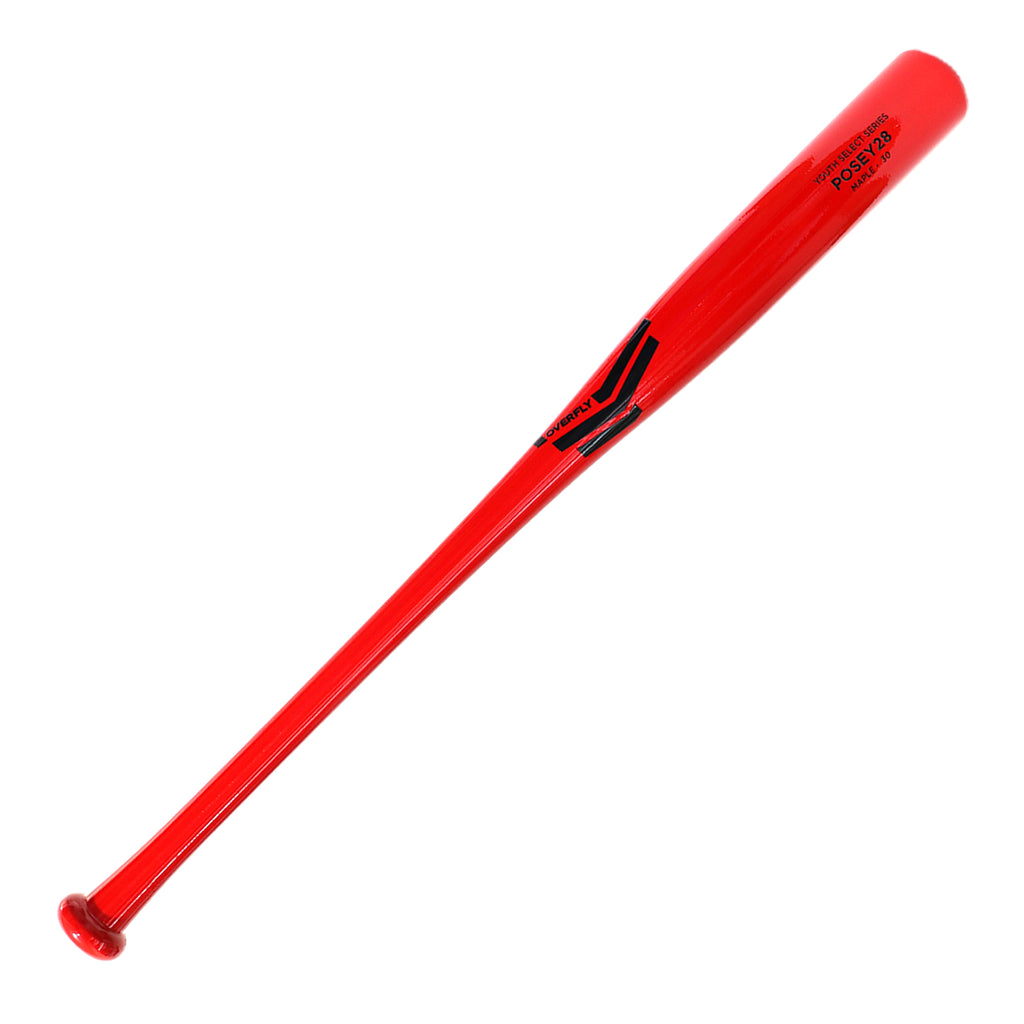 Bat Beisbol Madera Overfly Posey28 Youth Series Rojo Maple