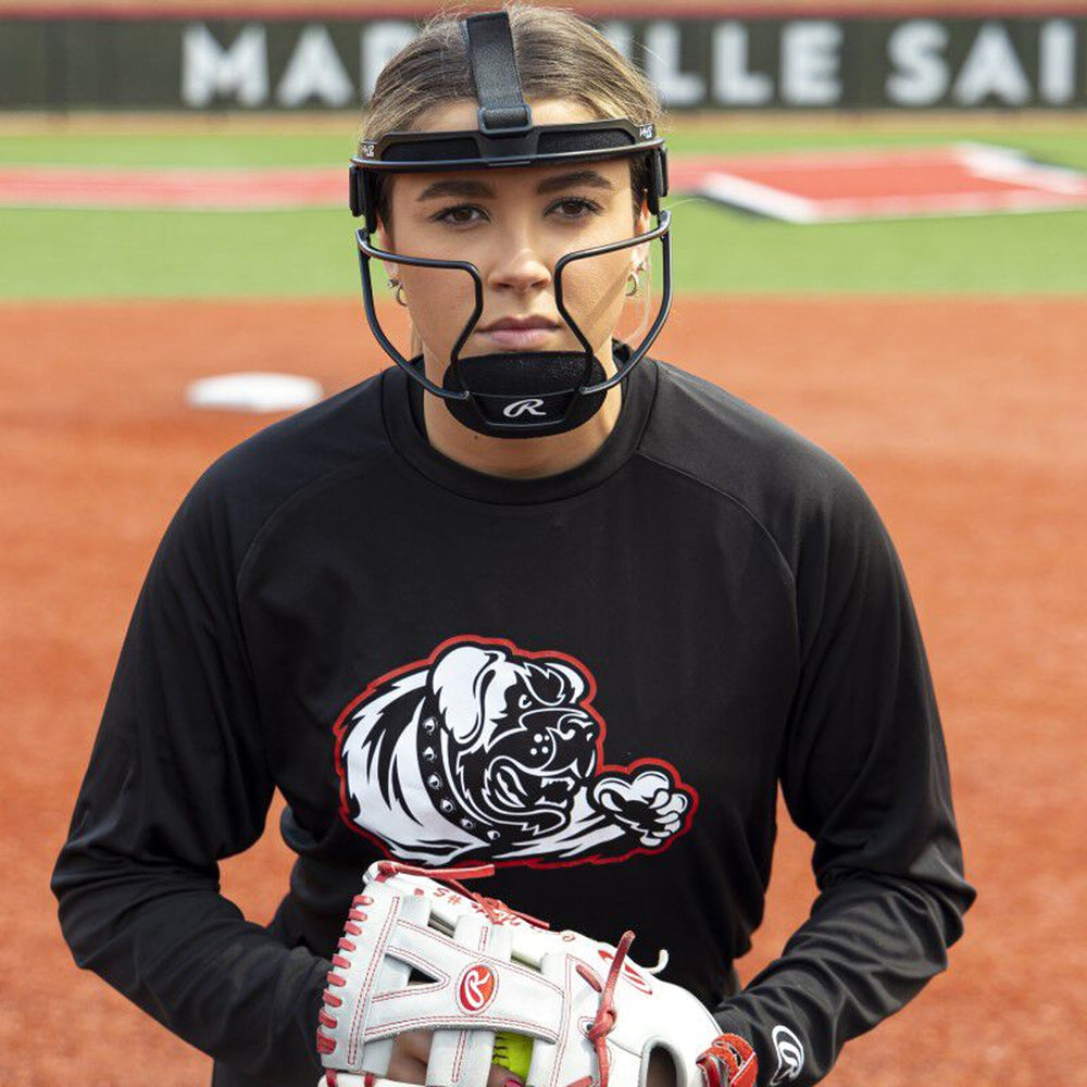 Careta Protección Facial Softbol Rawlings Hi-Viz Ultra RVIZFM Adulto