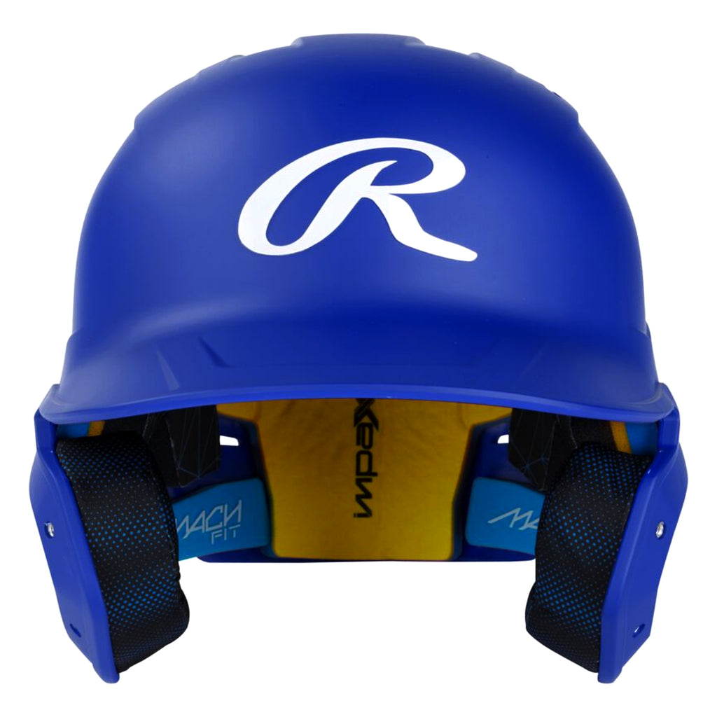 Casque De Frappeur De Baseball Rawlings Mach Fit - OSFM (One Size Fits Most) - Noir, Norme NOCSAE, Avec Grille De Protection