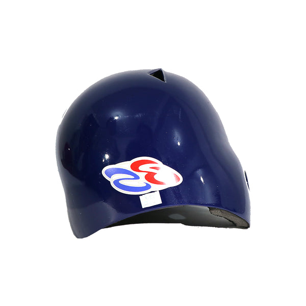 Casco Beisbol Softbol B3P Fibra de Vidrio Ranurado Zurdo Azul Marino ADULTO