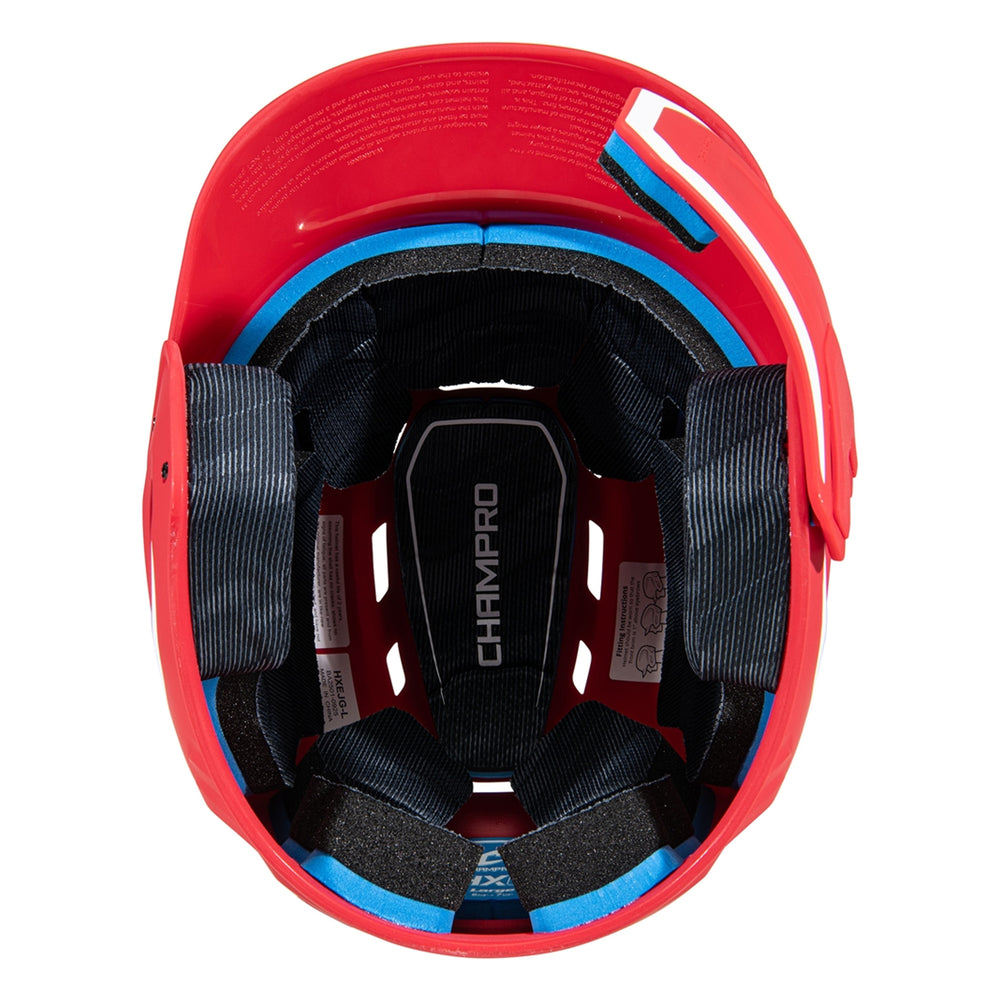 Casco Beisbol Softbol Champro HXE Mate Con Protector De Mandíbula HXEM2JG Bateador Derecho/Zurdo