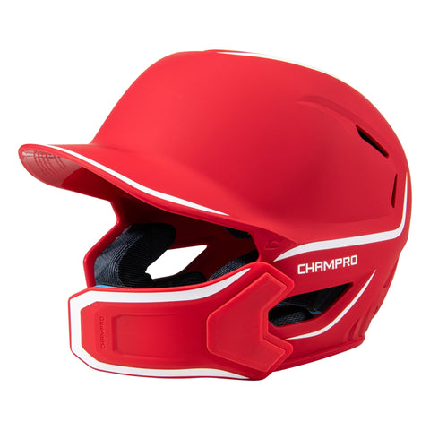 Casco Beisbol Softbol Champro HXE Mate Con Protector De Mandíbula HXEM2JG Bateador Derecho/Zurdo