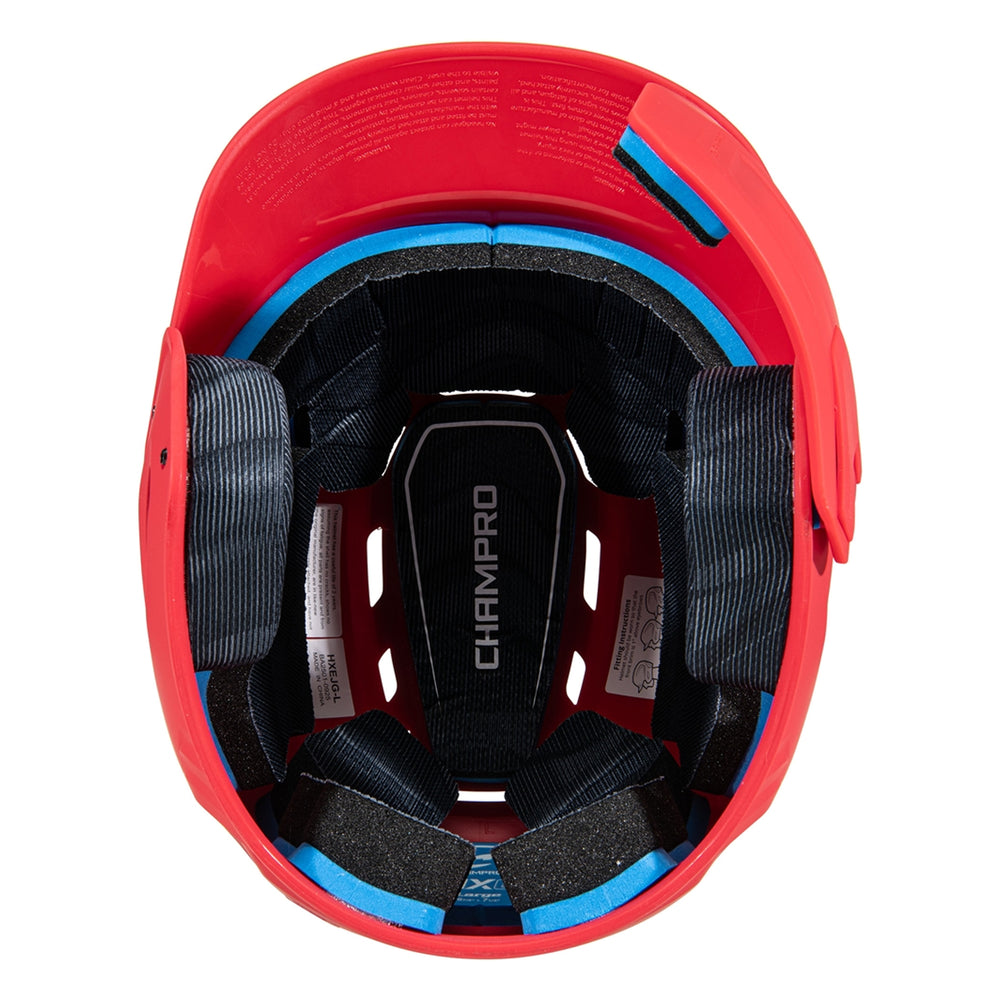 Casco Beisbol Softbol Champro HXE Mate Con Protector De Mandíbula HXEMJG Bateador Derecho/Zurdo