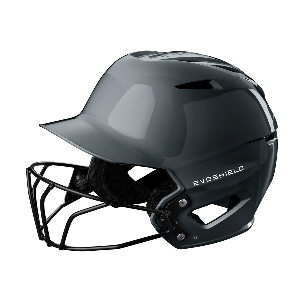 Casco Softbol Evoshield XVT 2.0 Gris Brillante Ajustable