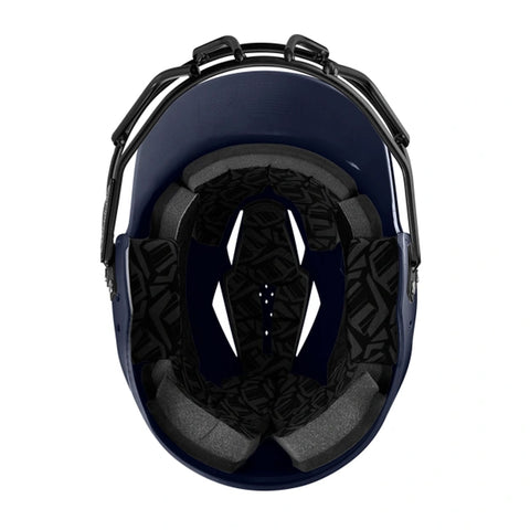 Casco Softbol Evoshield XVT 2.0 Azul Marino Brillante Ajustable
