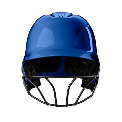 Casco Softbol Evoshield XVT 2.0 Azul Rey Brillante Ajustable