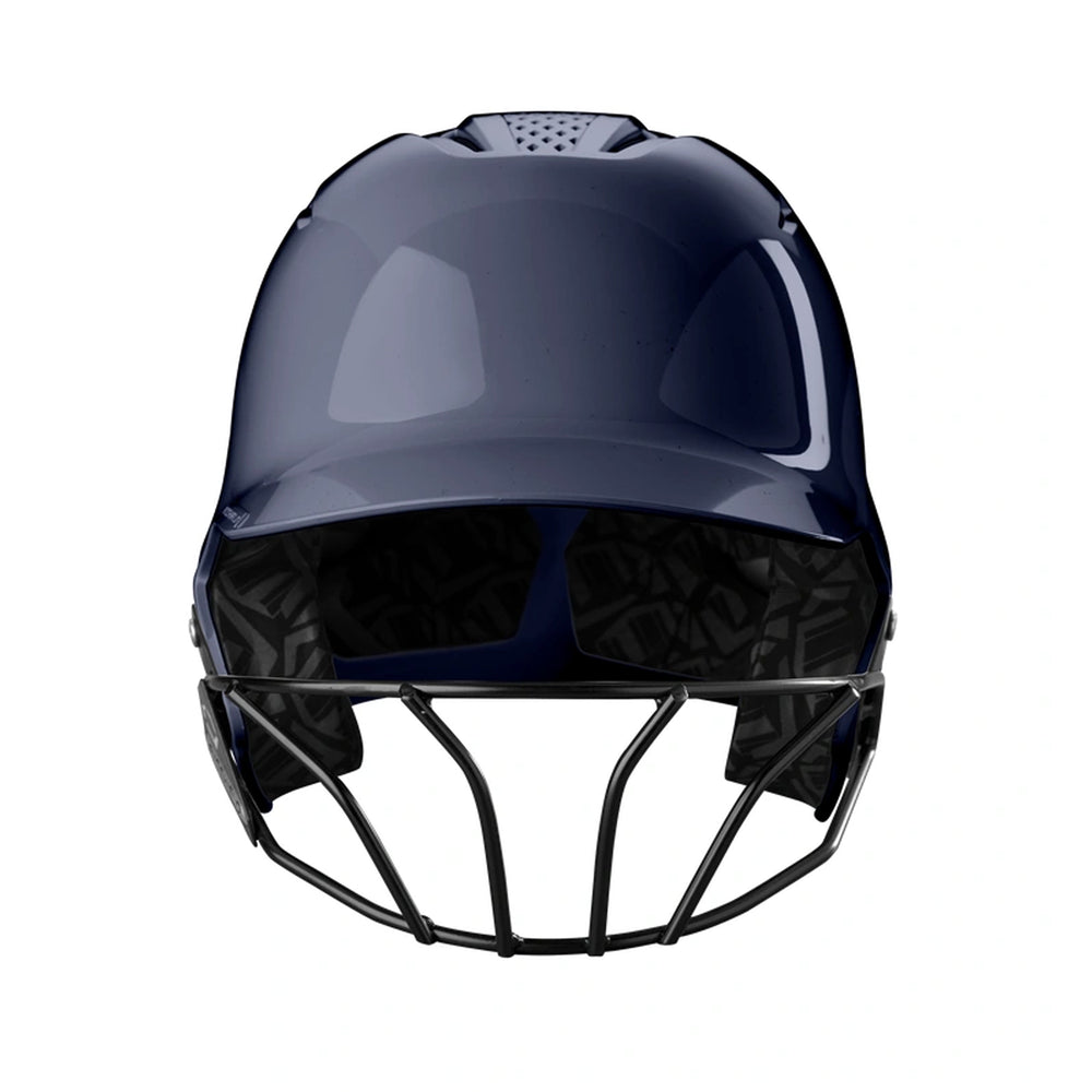 Casco Softbol Evoshield XVT 2.0 Azul Marino Brillante Ajustable