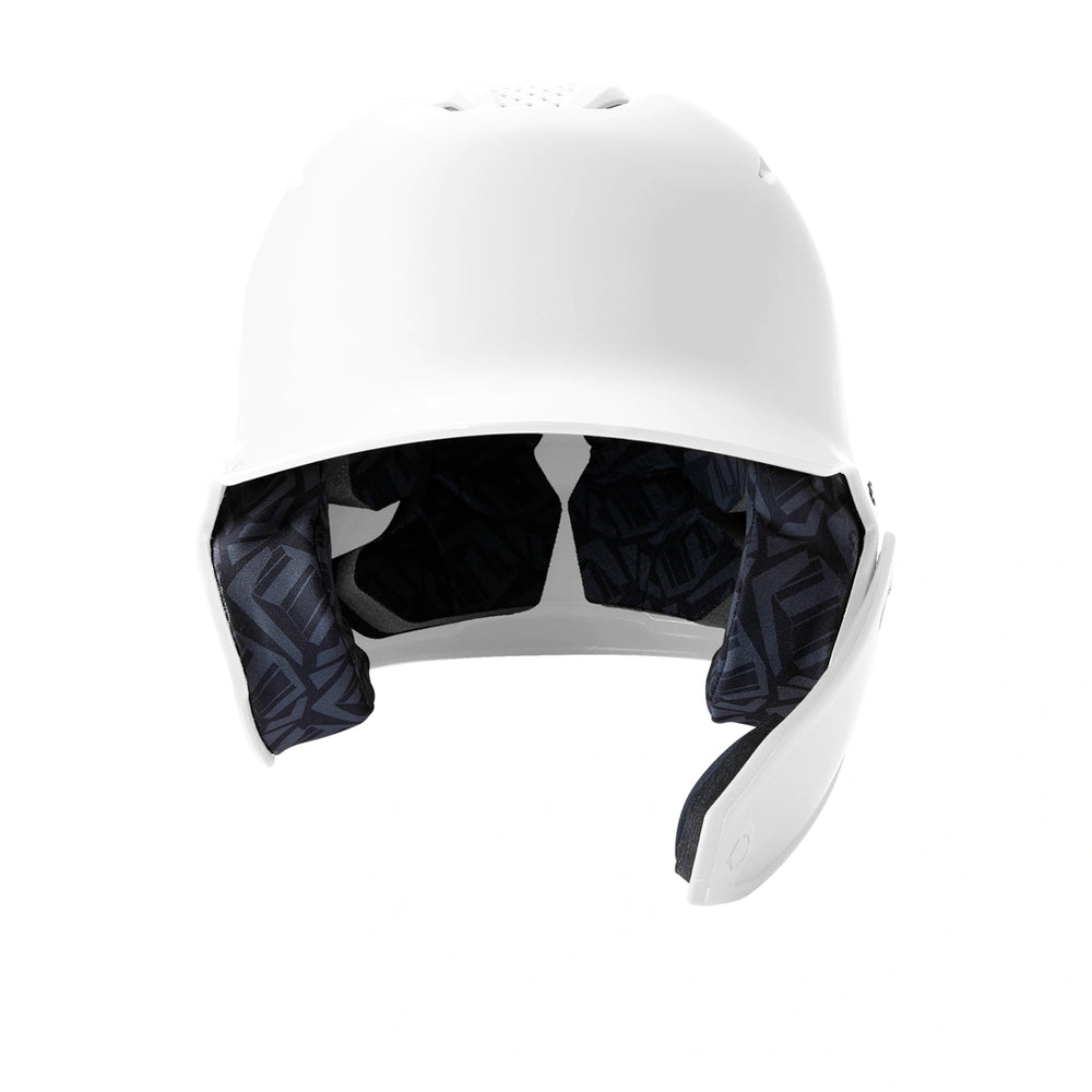 Casco Beisbol Softbol Evoshields XVT 2.0 Mate Con Protector de Mandíbula Derecho
