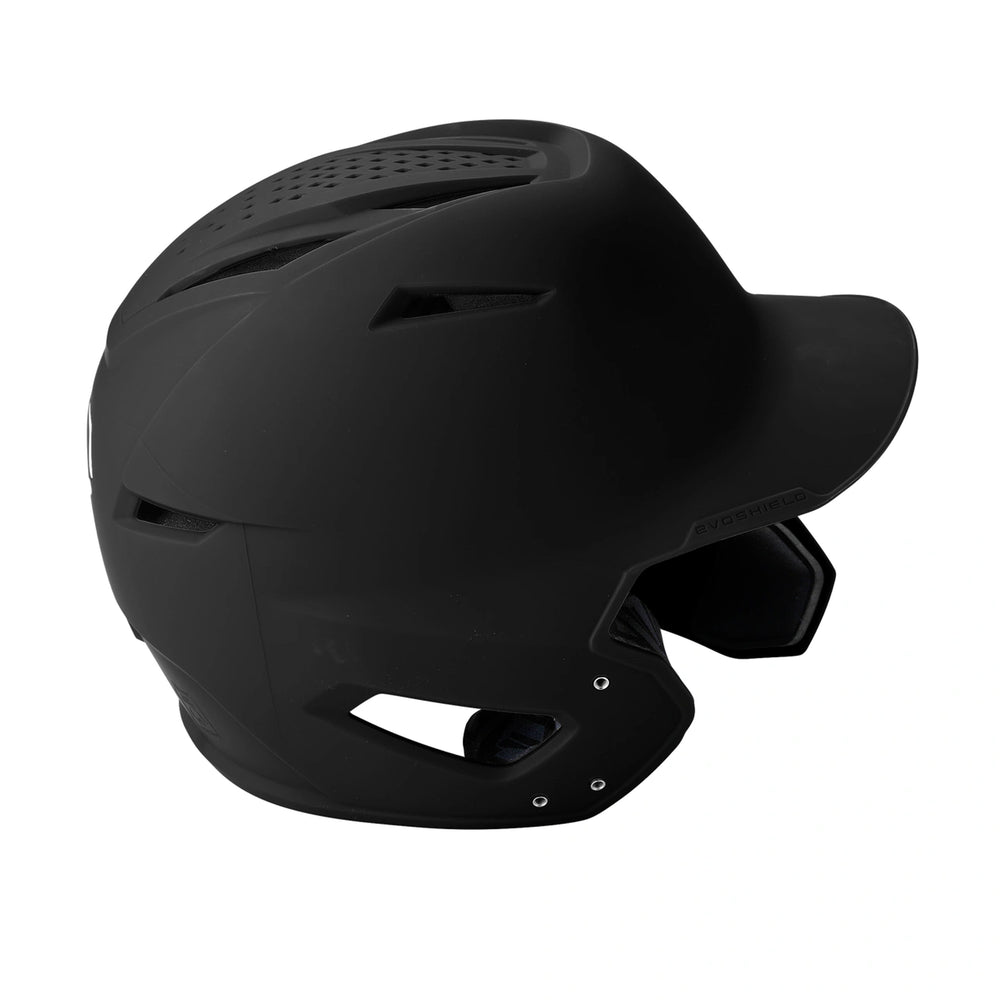 Casco Beisbol Softbol Evoshields XVT 2.0 Mate Con Protector de Mandíbula Derecho