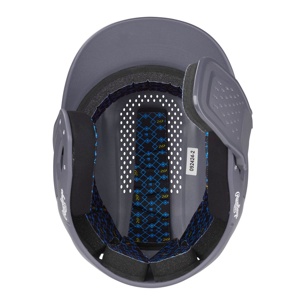 Casco Beisbol Softbol Rawlings RX2 RX2REVMAT Mate Ajustable Con Protector De Mandíbula Bateador Derecho/Zurdo