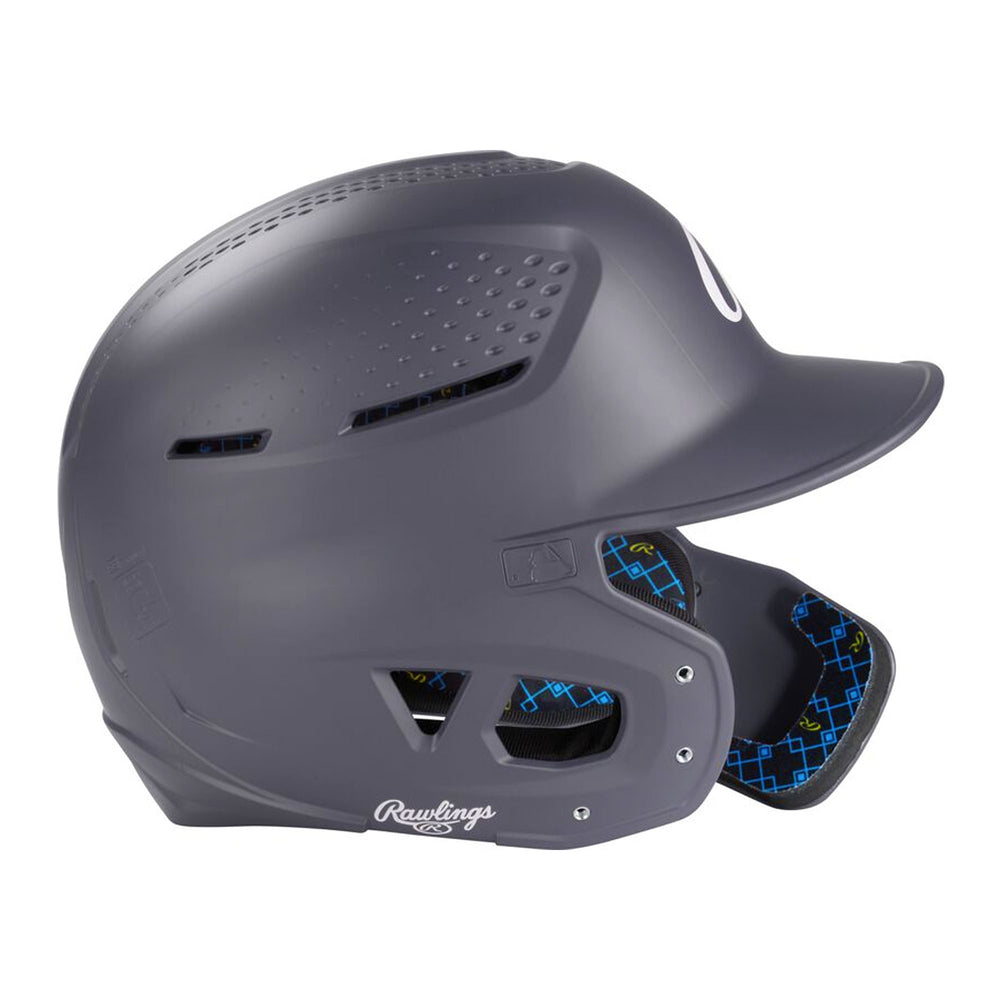 Casco Beisbol Softbol Rawlings RX2 RX2REVMAT Mate Ajustable Con Protector De Mandíbula Bateador Derecho/Zurdo