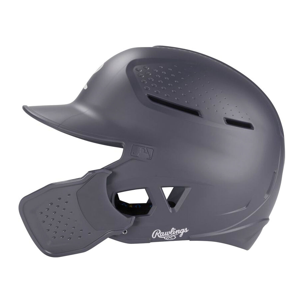 Casco Beisbol Softbol Rawlings RX2 RX2REVMAT Mate Ajustable Con Protector De Mandíbula Bateador Derecho/Zurdo