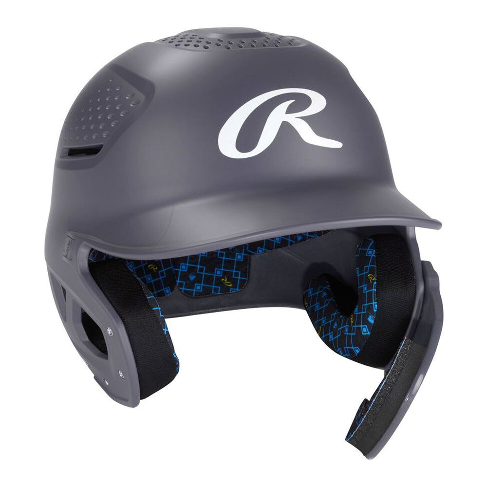 Casco Beisbol Softbol Rawlings RX2 RX2REVMAT Mate Ajustable Con Protector De Mandíbula Bateador Derecho/Zurdo