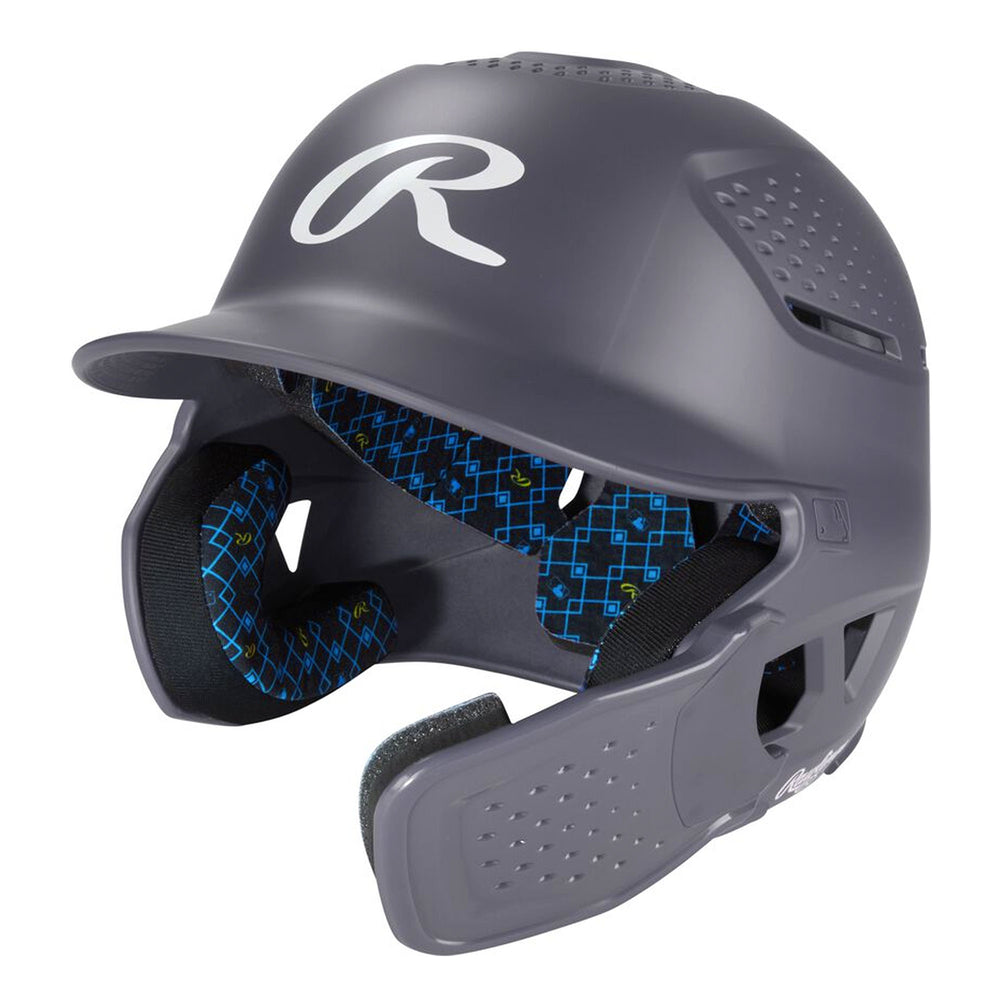 Casco Beisbol Softbol Rawlings RX2 RX2REVMAT Mate Ajustable Con Protector De Mandíbula Bateador Derecho/Zurdo
