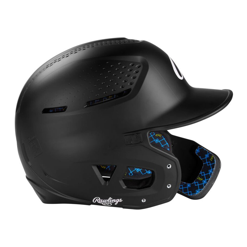 Casco Beisbol Softbol Rawlings RX2 RX2REVMAT Mate Ajustable Con Protector De Mandíbula Bateador Derecho/Zurdo