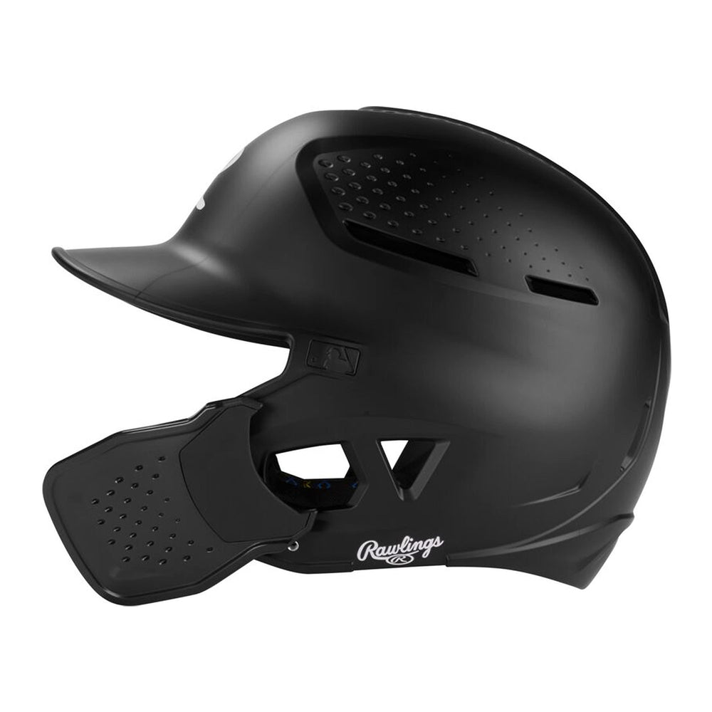Casco Beisbol Softbol Rawlings RX2 RX2REVMAT Mate Ajustable Con Protector De Mandíbula Bateador Derecho/Zurdo