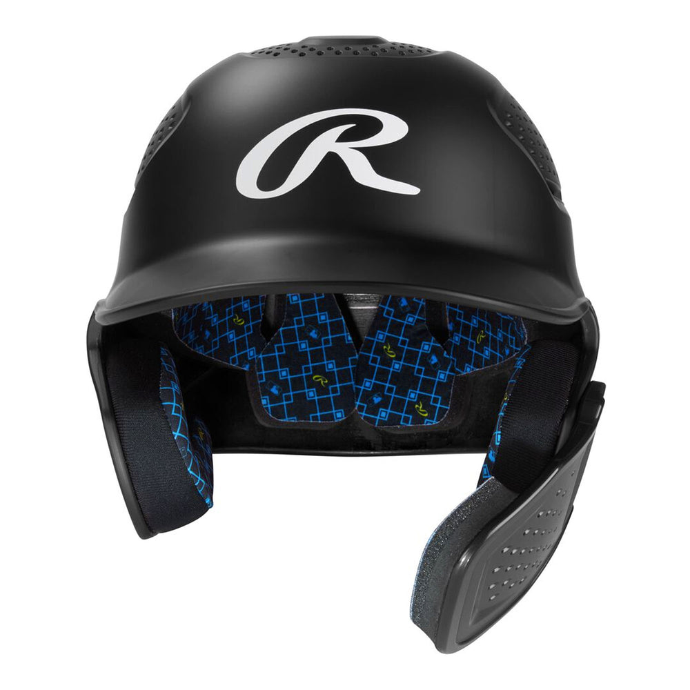 Casco Beisbol Softbol Rawlings RX2 RX2REVMAT Mate Ajustable Con Protector De Mandíbula Bateador Derecho/Zurdo