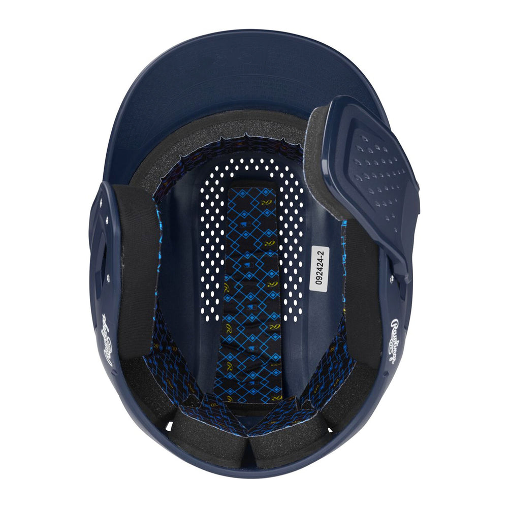 Casco Beisbol Softbol Rawlings RX2 RX2REVMAT Mate Ajustable Con Protector De Mandíbula Bateador Derecho/Zurdo