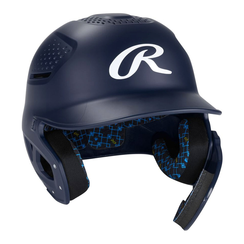 Casco Beisbol Softbol Rawlings RX2 RX2REVMAT Mate Ajustable Con Protector De Mandíbula Bateador Derecho/Zurdo