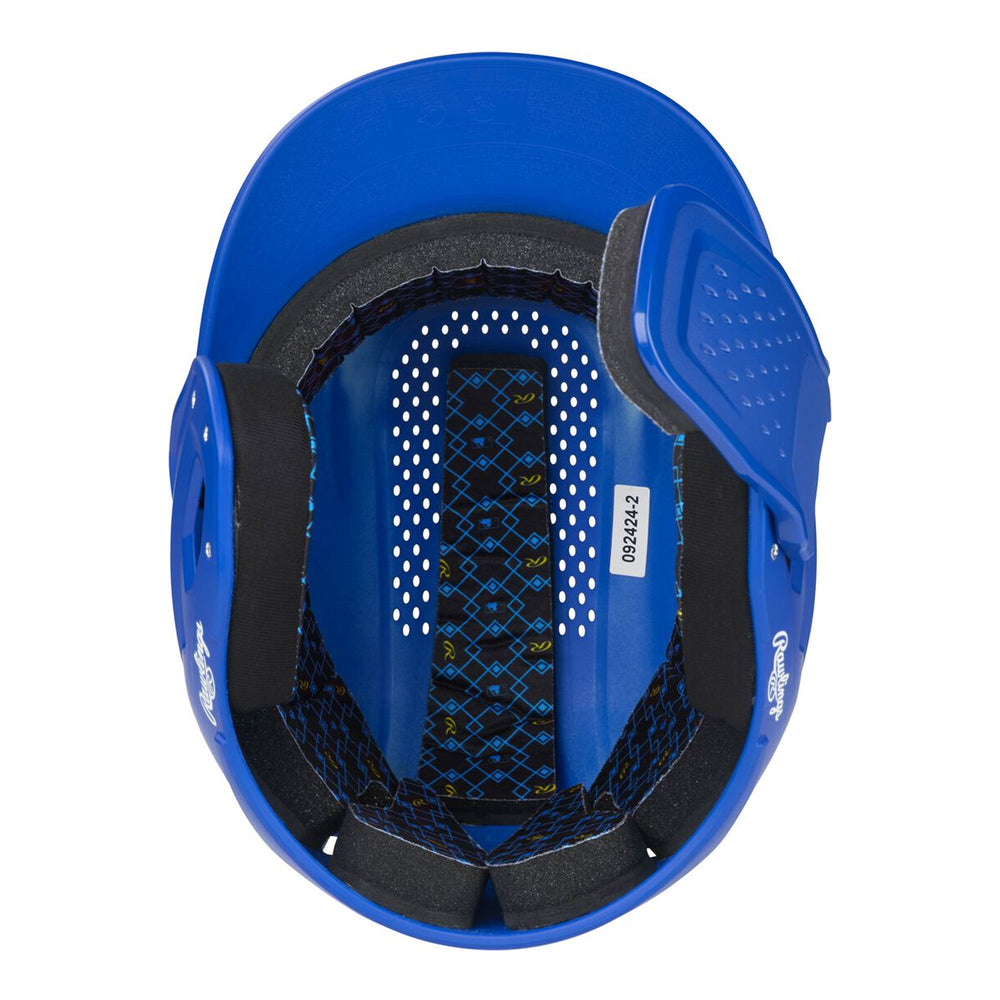 Casco Beisbol Softbol Rawlings RX2 RX2REVMAT Mate Ajustable Con Protector De Mandíbula Bateador Derecho/Zurdo