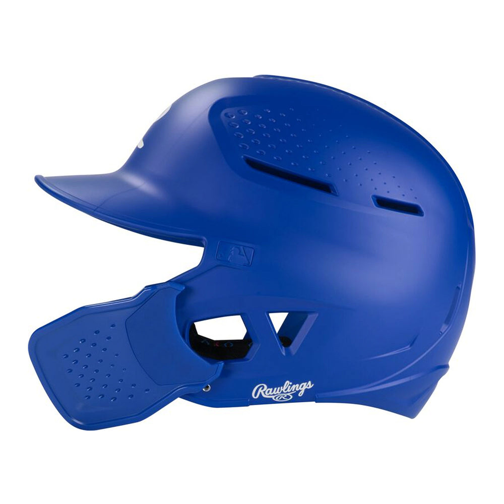 Casco Beisbol Softbol Rawlings RX2 RX2REVMAT Mate Ajustable Con Protector De Mandíbula Bateador Derecho/Zurdo