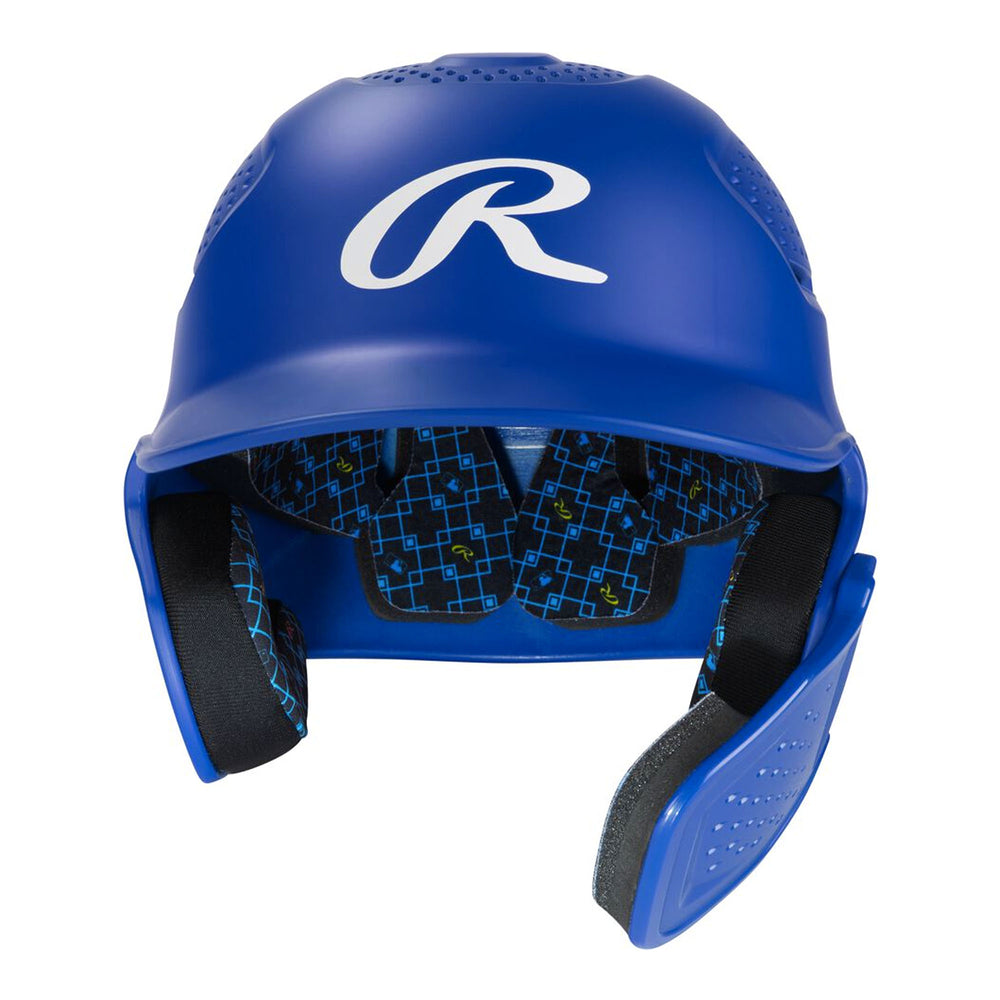 Casco Beisbol Softbol Rawlings RX2 RX2REVMAT Mate Ajustable Con Protector De Mandíbula Bateador Derecho/Zurdo