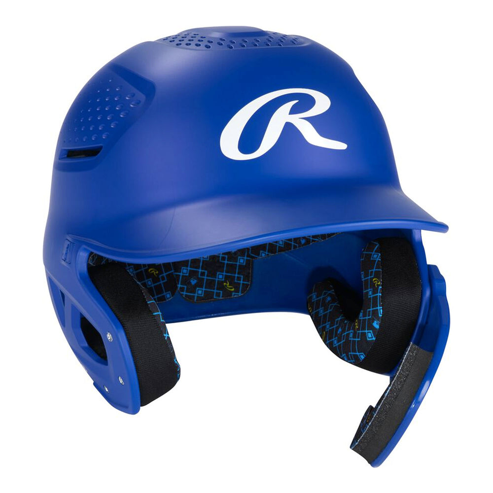 Casco Beisbol Softbol Rawlings RX2 RX2REVMAT Mate Ajustable Con Protector De Mandíbula Bateador Derecho/Zurdo