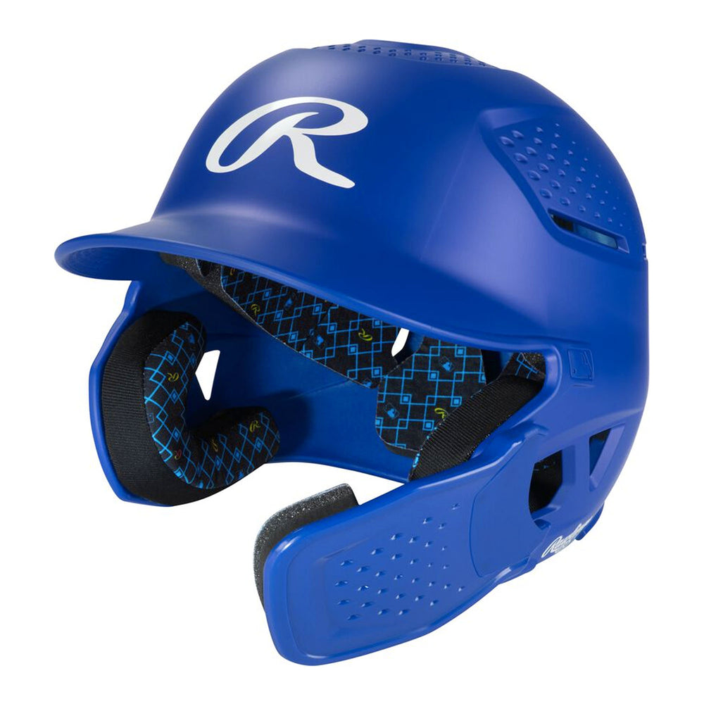 Casco Beisbol Softbol Rawlings RX2 RX2REVMAT Mate Ajustable Con Protector De Mandíbula Bateador Derecho/Zurdo